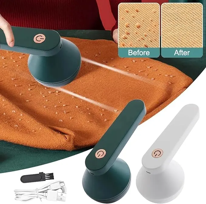 Rechargeable Mini Lint Remover Fabric Shaver Lint Remove Battery Electric Automatic Portable Fabric Clothes Lint Remover