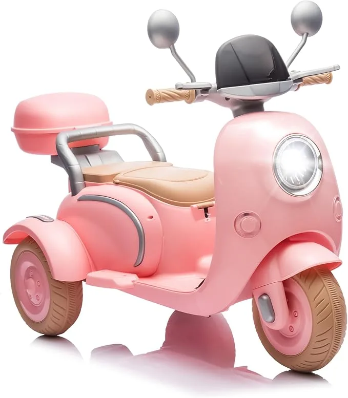High-Performance Kids’ Rechargeable Twin Motorcycle