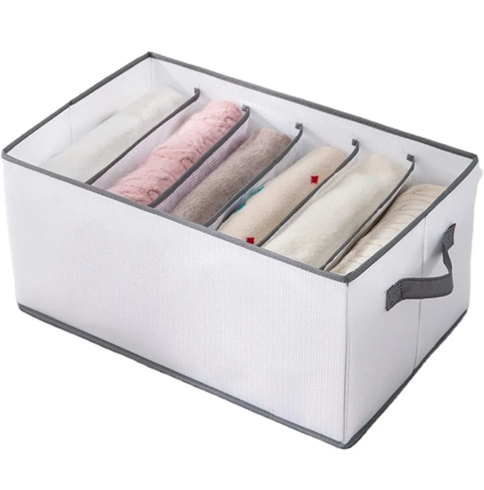 Drawer Clothes Organizer Box with Compartments